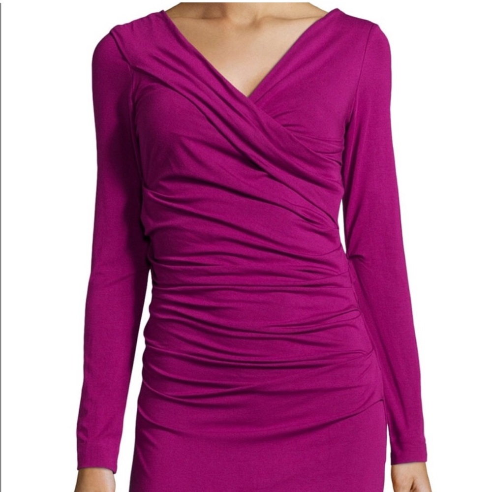 DVF Rouched dress ( Diane vonFurstenberg)